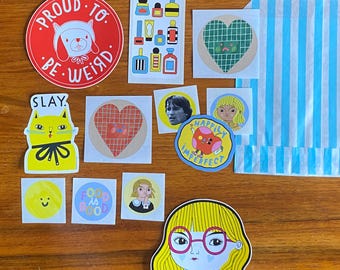 Limited Edition Sticker Pack #2 |  Free UK Shipping | Limited Edition Of 4