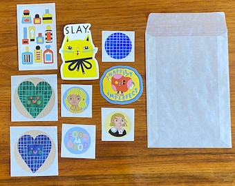 Limited Edition Sticker Pack #1 | Free UK Shipping | Limited Edition Of 10