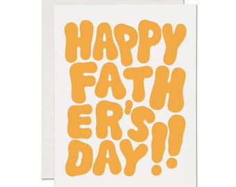 Happy Father's Day - Greeting Card | Father's Day, Type Design, Hand Lettering