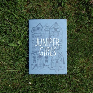 Juniper Girls Zine Illustration Zine, Art Zine, Girl Drawings, Ink Drawings, Cozy, Friendship, Girls, Girlfriends, Illustration, Art image 6