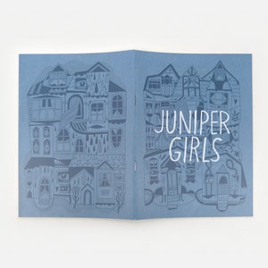 Juniper Girls Zine Illustration Zine, Art Zine, Girl Drawings, Ink Drawings, Cozy, Friendship, Girls, Girlfriends, Illustration, Art image 5