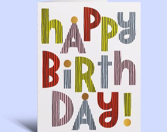 Happy Birthday - Greeting Card