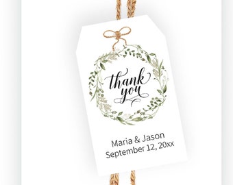 Thank You Favor Tags, Personalized Tags Baby Shower, Wedding, Bridal Shower