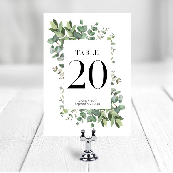 Garden Table Numbers Etsy