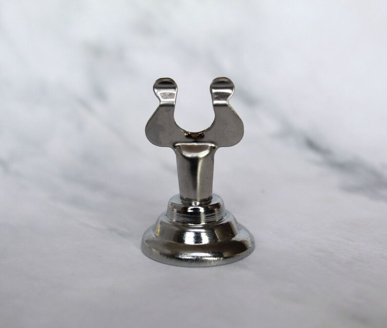 18 Wedding Table Card Holder Silver Place Card Holder Table Etsy