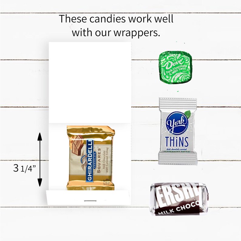 Wedding Favor Candy Wrappers Personalized Bridal Shower Etsy