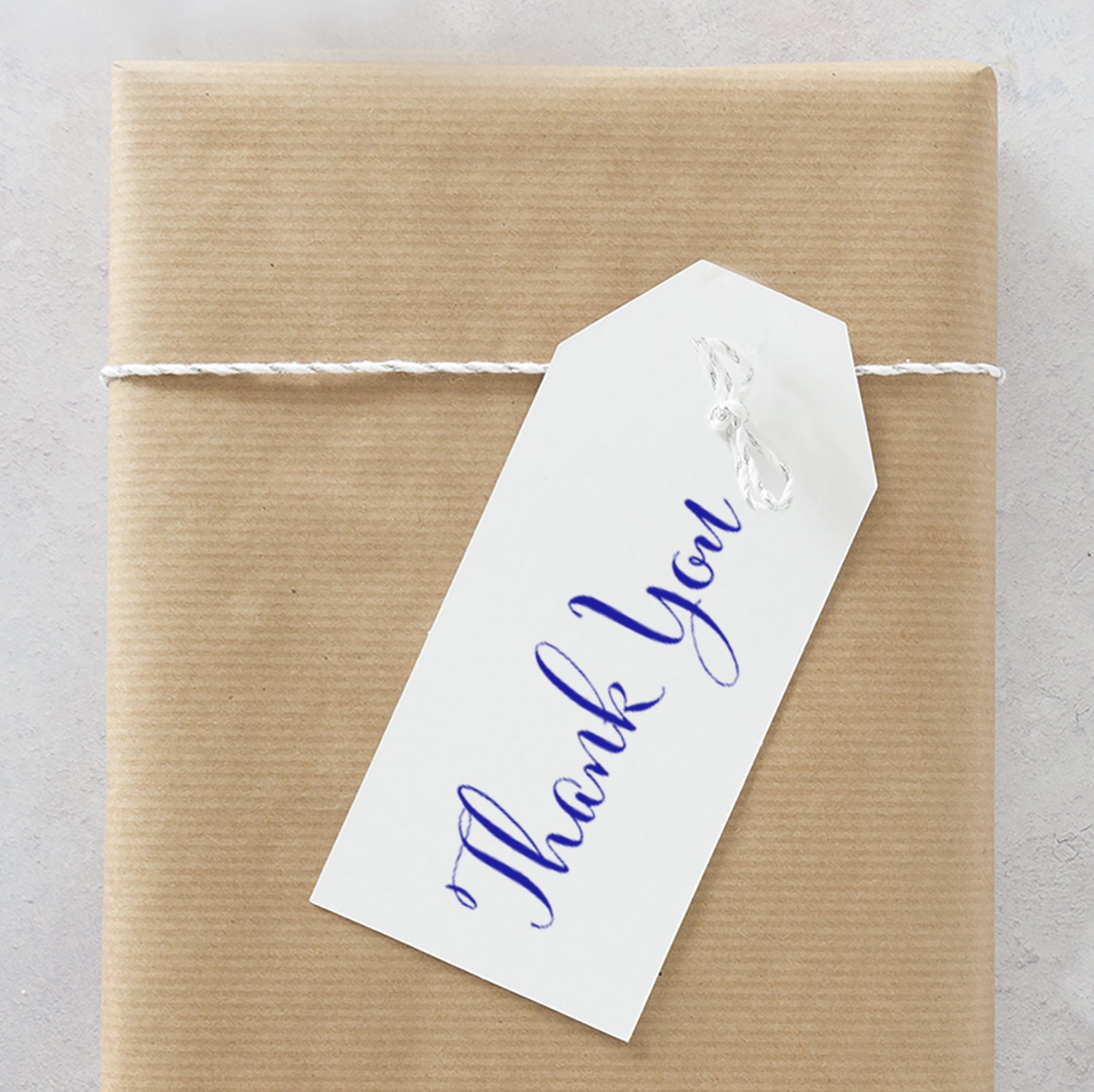25 Navy Blue Mini Favor Tags Thank You Tags | Etsy