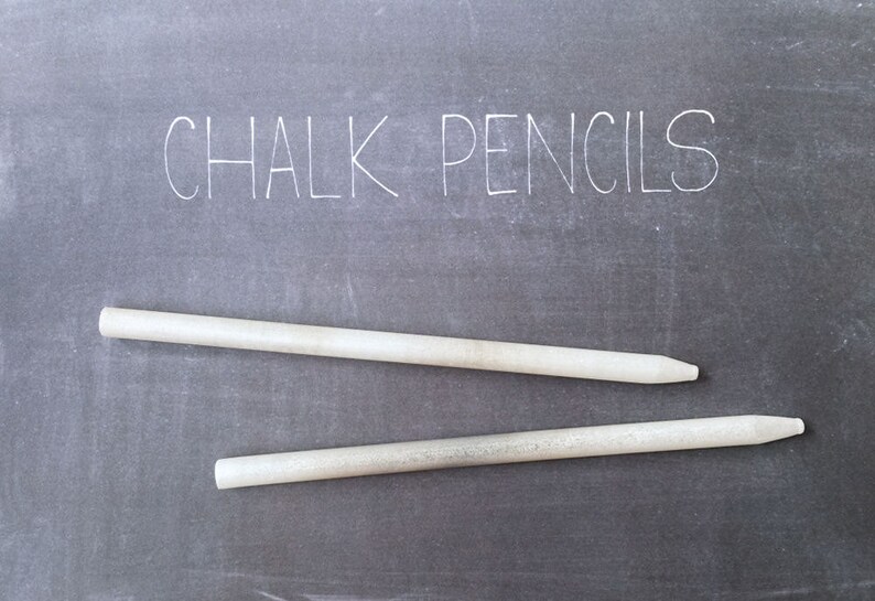 Soapstone Chalk Pencil Chalkboard Marker Etsy