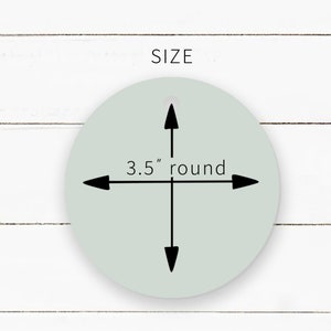 Round Welcome Tag, Newlywed Tags for Gift Gable Box - Etsy