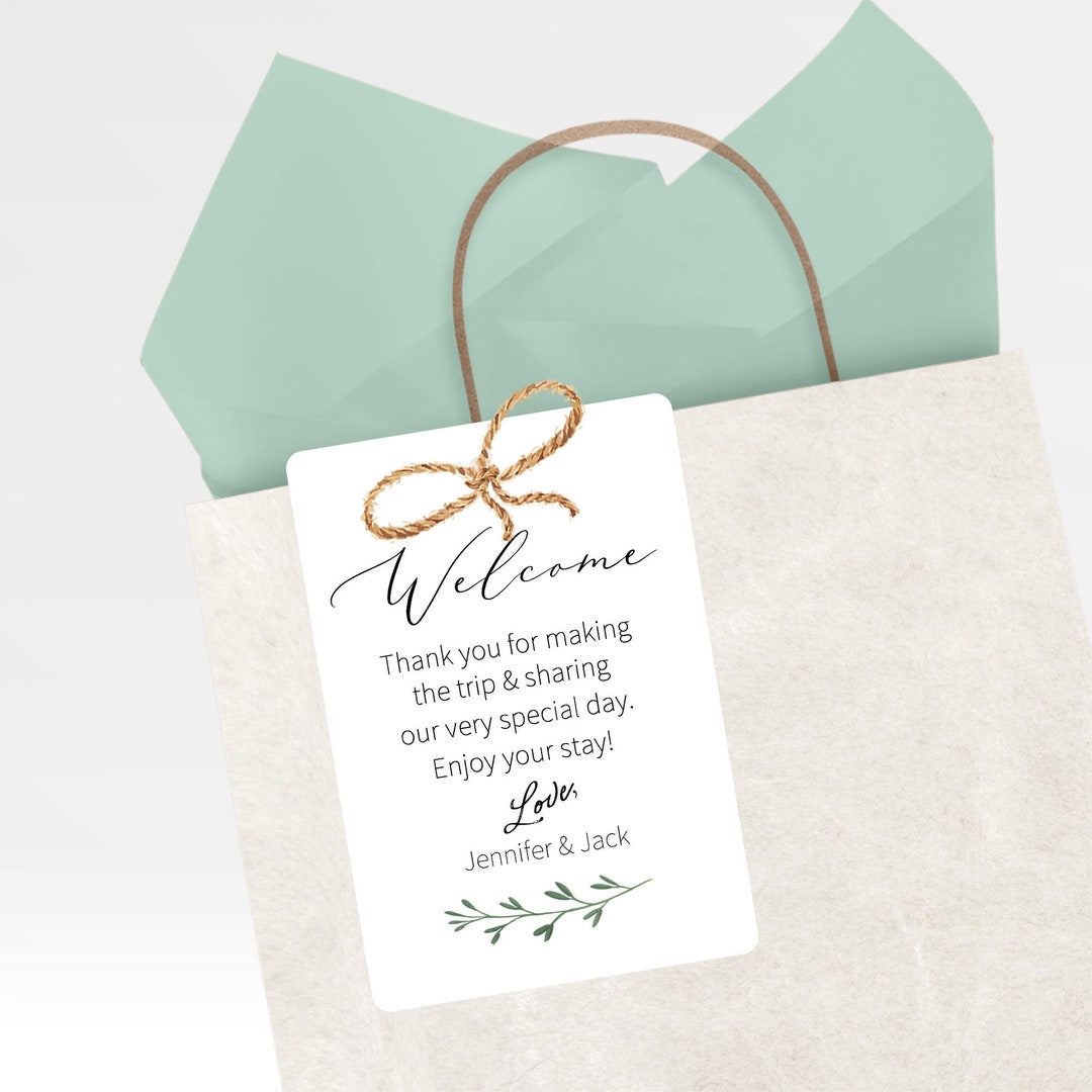 Hotel Welcome Bags - Tips to get your information read - Spot of Tea Designs