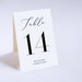 see more listings in the Table Numbers section