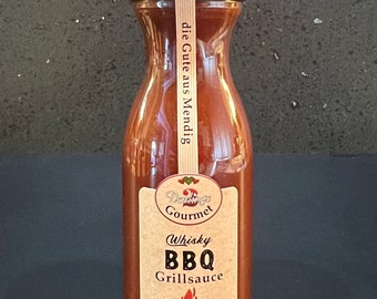 Bbq sauce with flambéed Scotch whisky