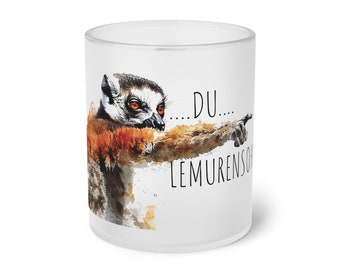 DU LEMURENSOHN - Gefrorene Glas Tasse