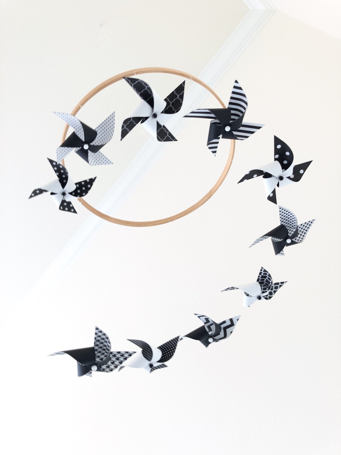 Black and White Baby Crib Mobile / Best Baby Mobile for Sleep Etsy