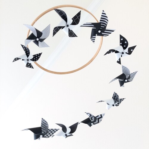 Black and White Mobile / Crib Mobile / Best Baby Mobile / Etsy