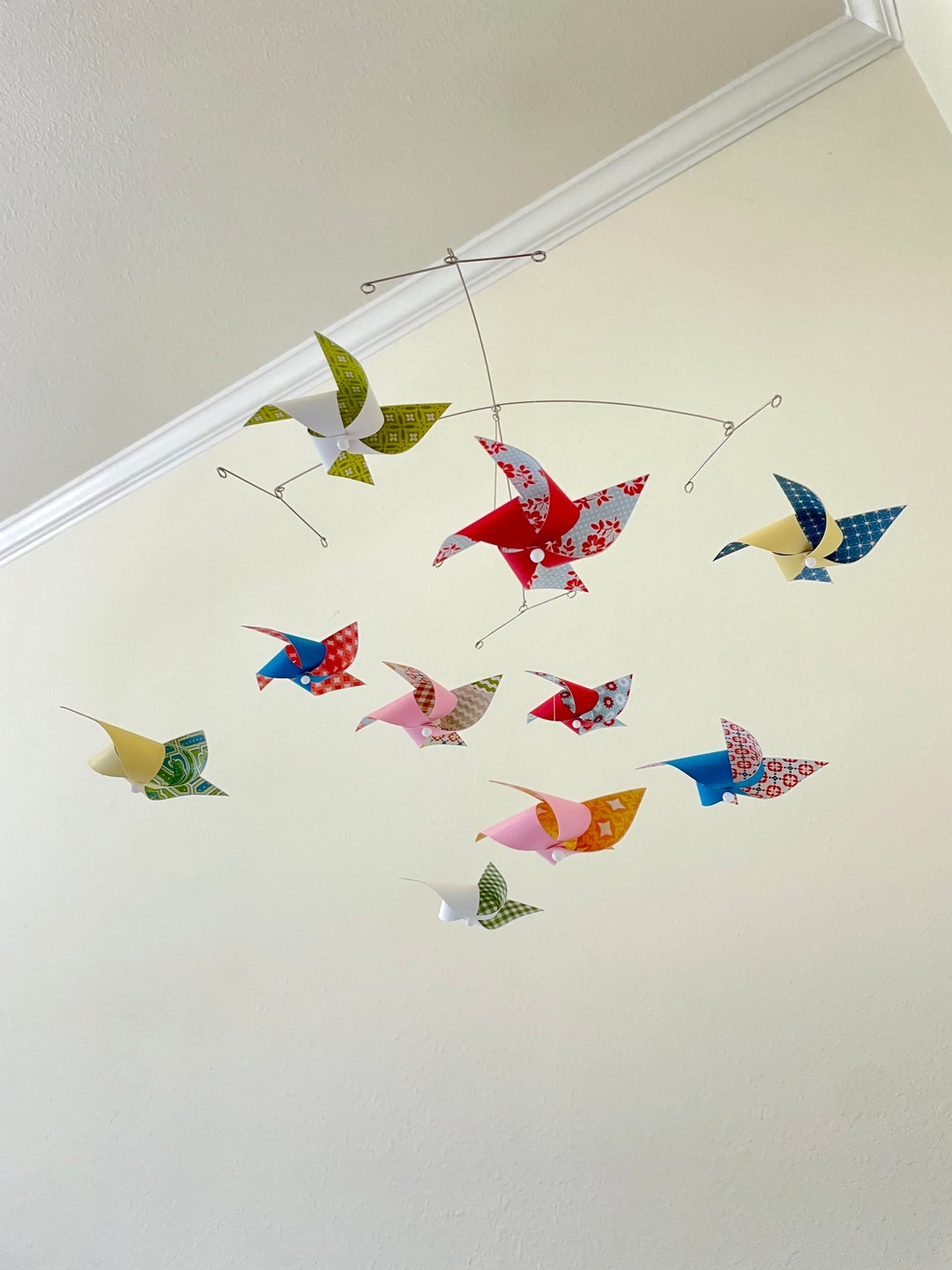 Baby Girl Mobile / Nursery Mobile / Crib Mobile / Nursery Decor