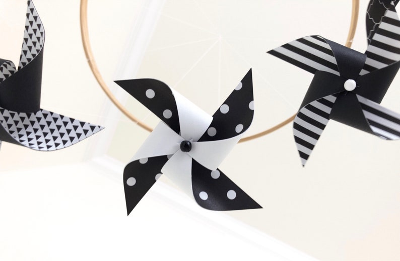 Black and White Baby Crib Mobile / Best Baby Mobile for Sleep Etsy UK