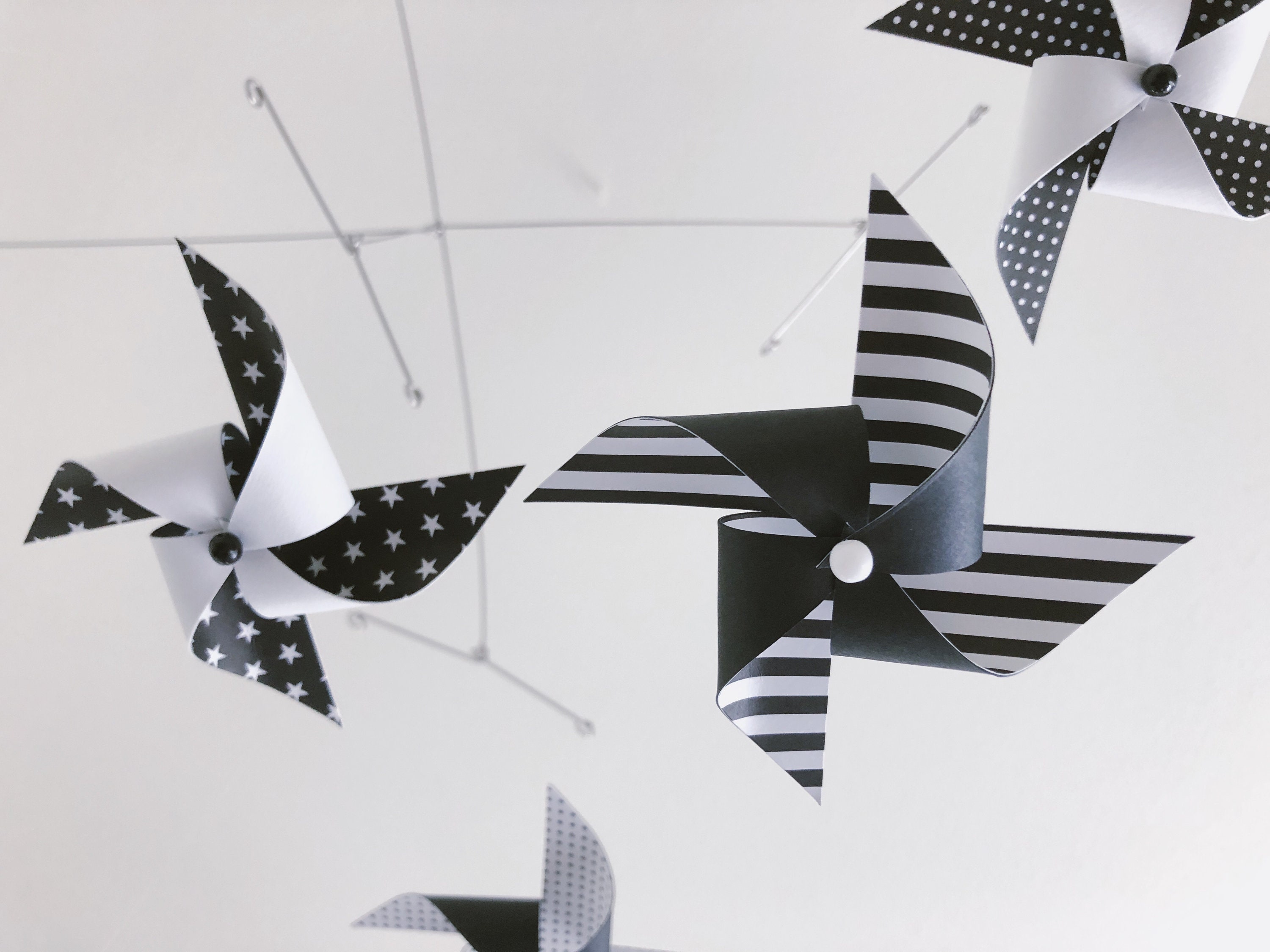 Black and White Mobile / Crib Mobile / Baby Mobile / Nursery Etsy