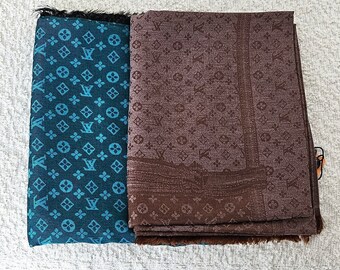 Vintage zijden sjaal, unisex katoenen sjaal, cadeau voor vrouw, dagelijkse grote Foulard