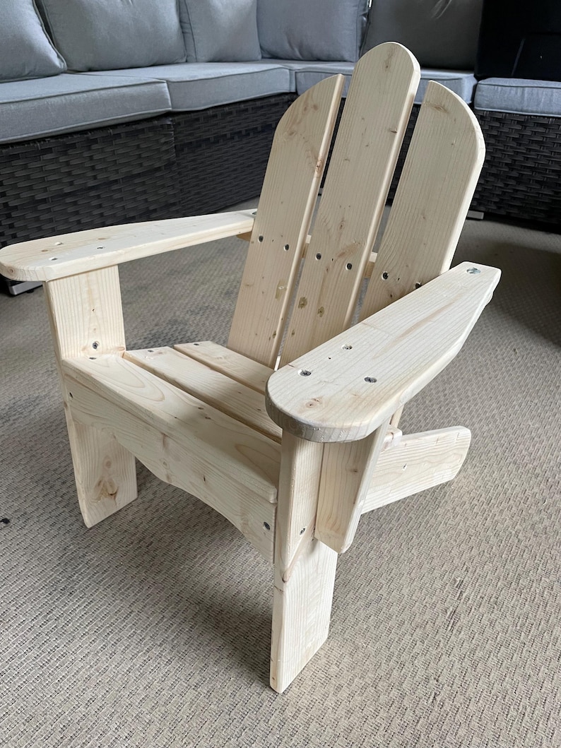 Children's Adirondack Chair- White