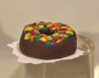 Slab O/' Fruitcake Christmas Ornament 4 x 3 x 2 inch fruitcake Handmade in Ohio funny holiday gift XXL version
