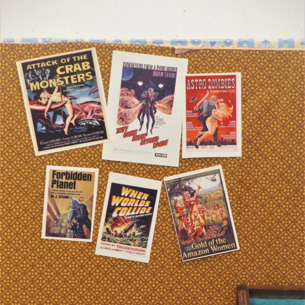 B Movie Poster - Etsy