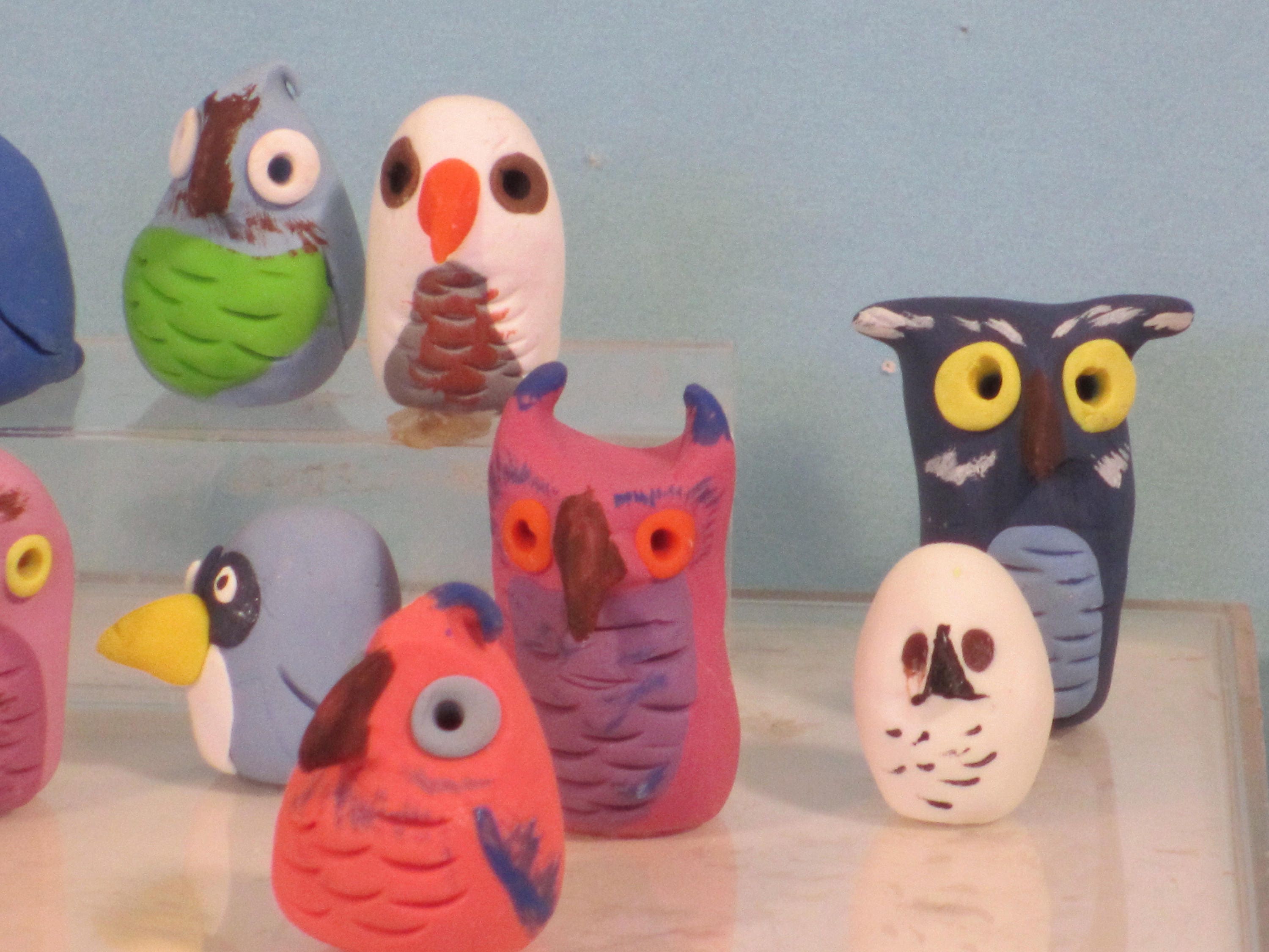 One Miniature Fantasy Owl - Etsy