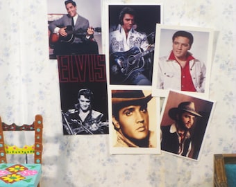 Miniature Elvis movie posters Set of 6  No 8