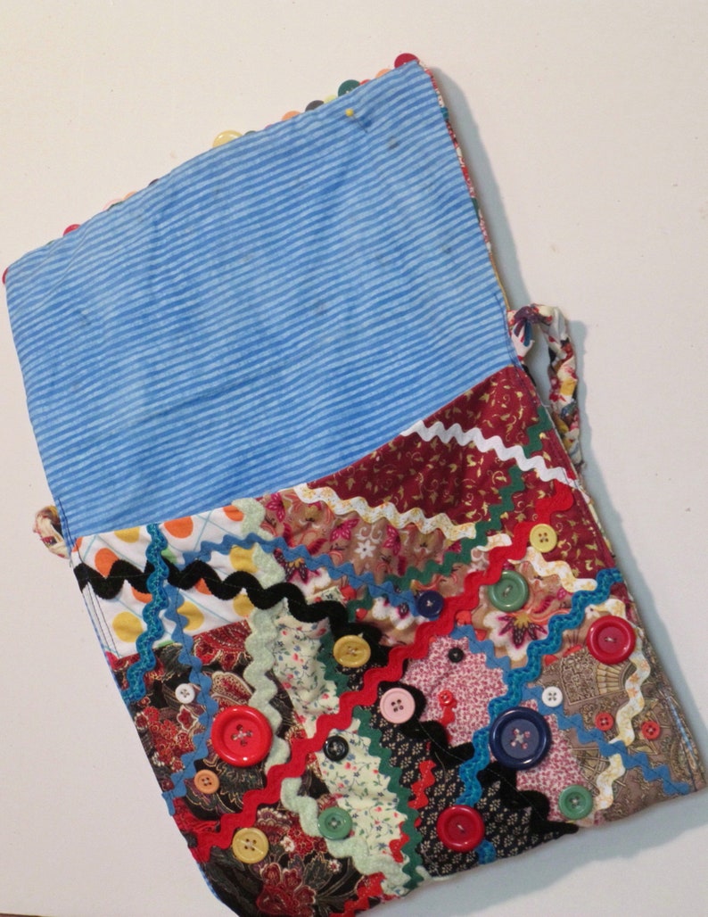 Rickrack purse boho gypsy shoulder bag messenger