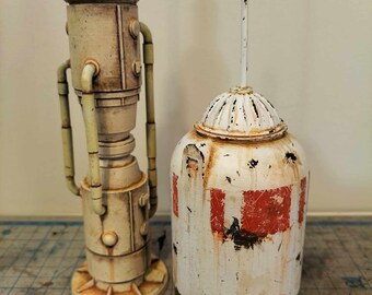 STL Files 1/12 Scale Moisture Vaporator and Piller