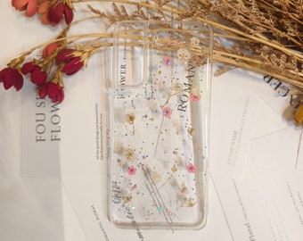 Mother's Day Special Pink Gypsophila Dried Flower iPhone Case Gift for Mom Free Shipping