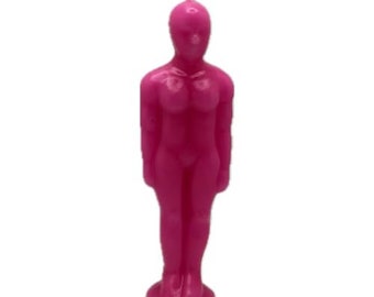 Pink -Male Figure Image Candle -(1pc) Vela Rosa de Imagen Hombre -Spell,Spell Work,Ritual,Magic,Esoteric,New Age,Wicca,Pagan