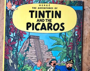 Vintage Tintin and the Picaros book