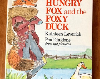 Vintage the Hungry Fox and the Foxy Duck