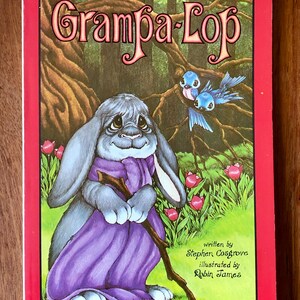 Vintage Grampa-Lop Rabbit Serendipity Book