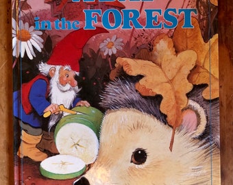 Vintage 1980s A Day in the Forest book