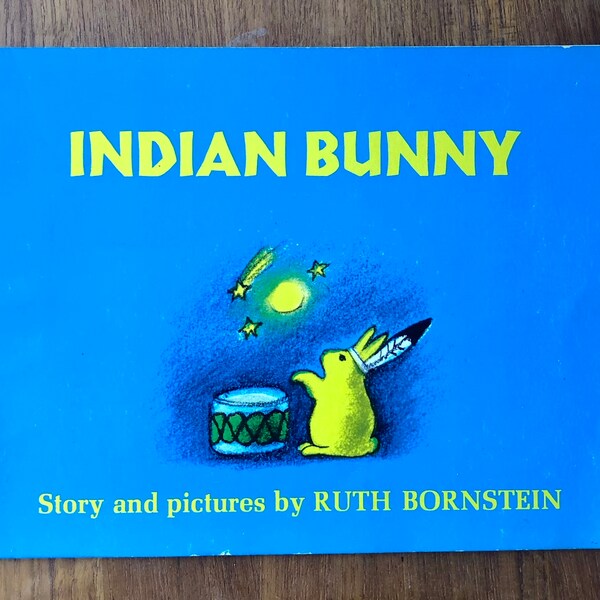 Vintage Indian Bunny Book