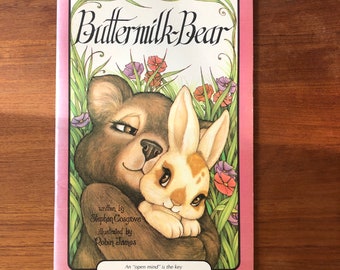 Vintage Buttermilk Bear Serendipity Book