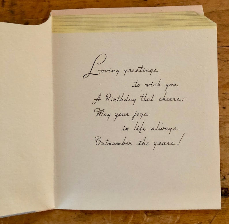 Vintage Happy Birthday Grandfather Card