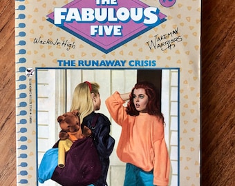 Vintage The Runaway Crisis a Taffy Sinclair Fabulous Five number eight Book