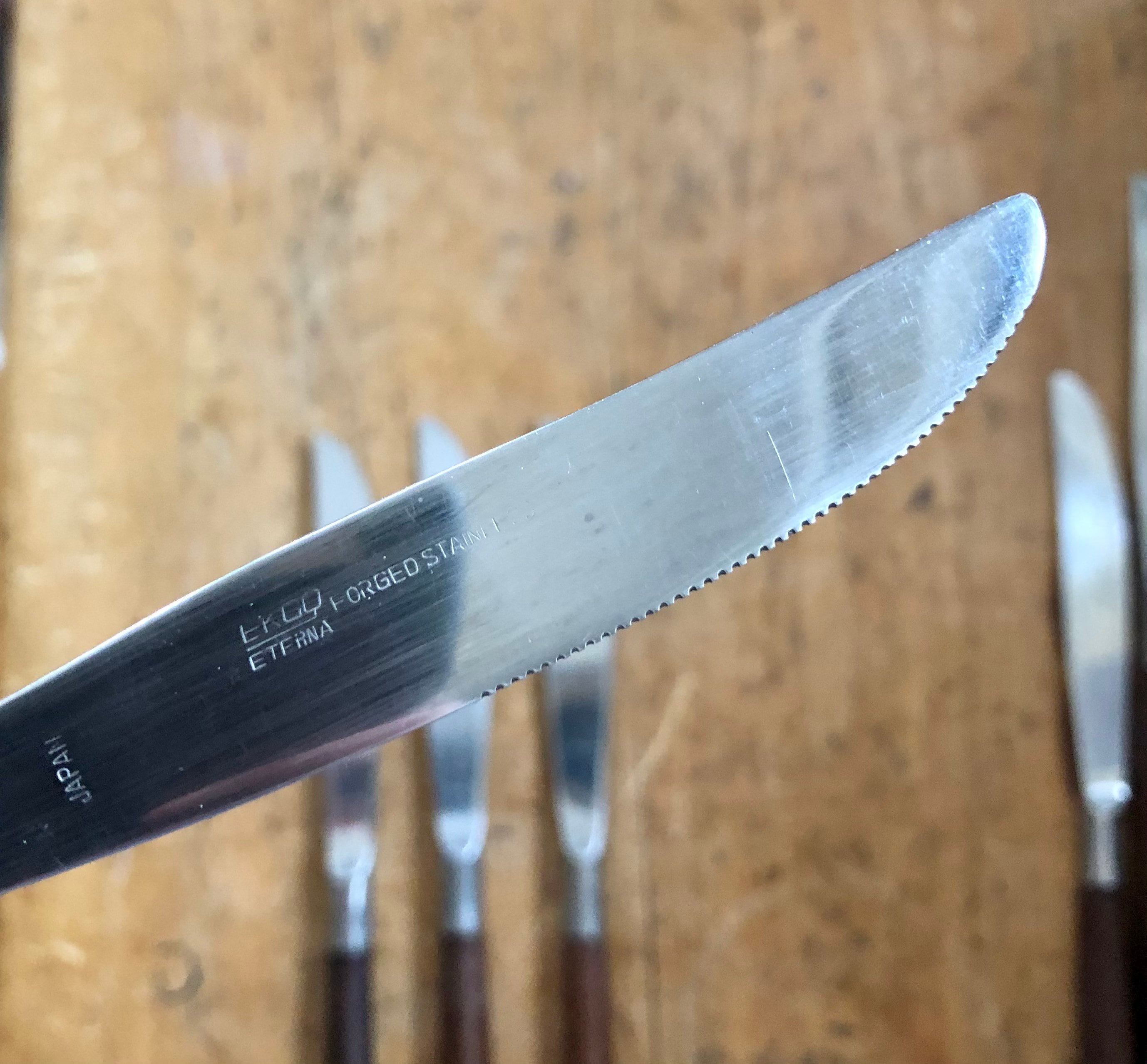 Four Vintage Mid Century Ekco Knives Etsy