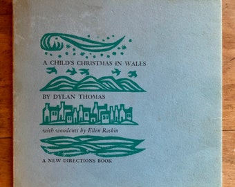 Vintage Dylan Thomas Child’s Christmas in Whales