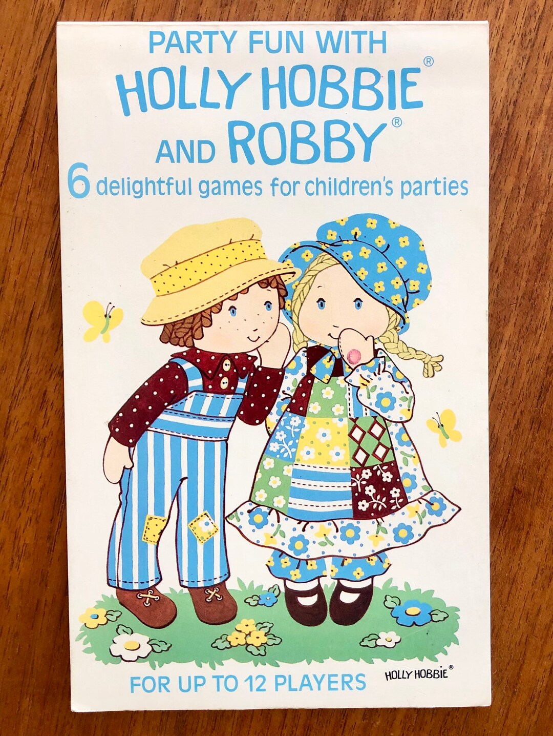 Vintage Holly Hobbie Party Fun Booklet of Games - Etsy