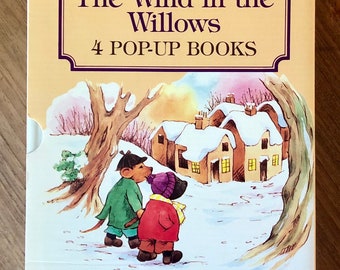 Vintage Rare Pop-up Wind in the Willows Boxed Set