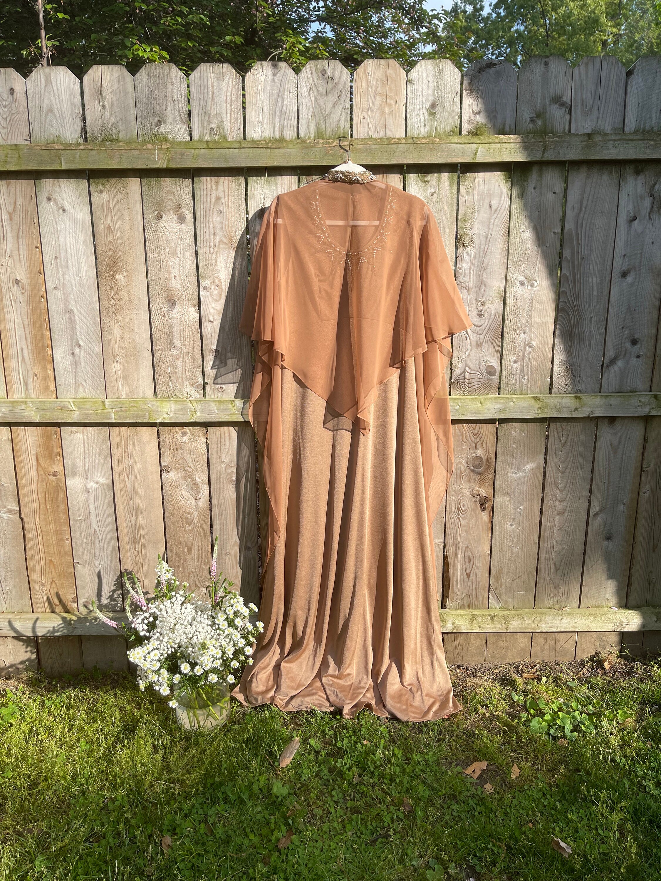 cream lace dress Skimming Education x:L-XL Sleeve:Thin Strap Rosie Etienne, Sofia Wedding