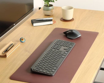 Desk mat Linoleum, desk pad (Medium size) - Eco-Friendly, 100% Sustainable, Vegan - Made in Germany