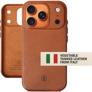 iPhone 17 Pro / Pro Max Leather Case | Handmade iPhone Cover | Best Camera Protection & Camera Button | Premium Slim 360-degrees Phone Case