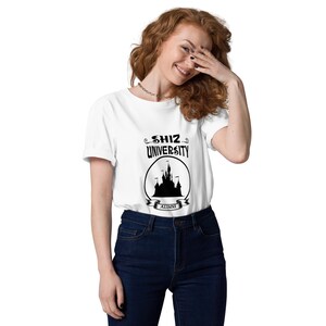 Shiz University Organic Cotton tshirt, Unisex Wicked Inspired shirt, Shiz Castle tee