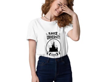 Shiz University Organic Cotton tshirt, Unisex Wicked Inspired shirt, Shiz Castle tee
