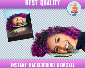 3 Images Instant Background  Removal Digital Photo Editing, Quick Image Cleanup for Graphics, Product Photos & Portraits